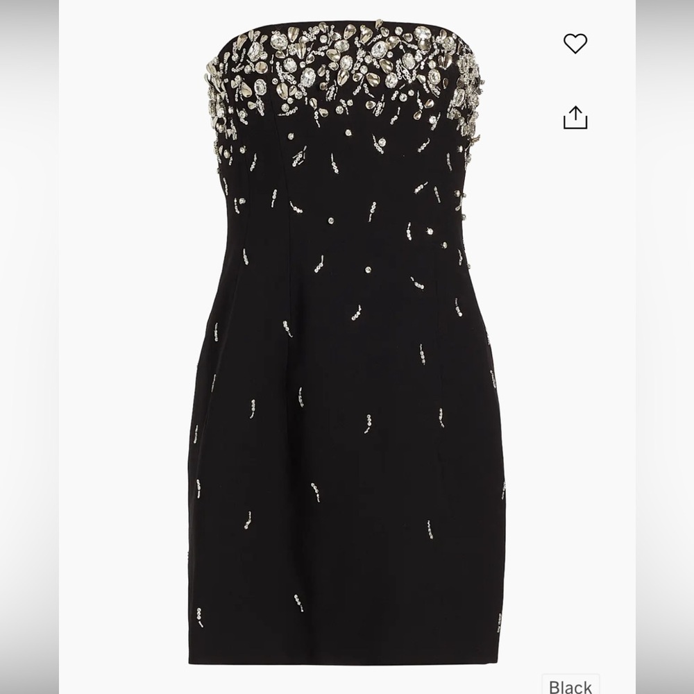 SIMKHAI Arta Embellished Bustier Minidress